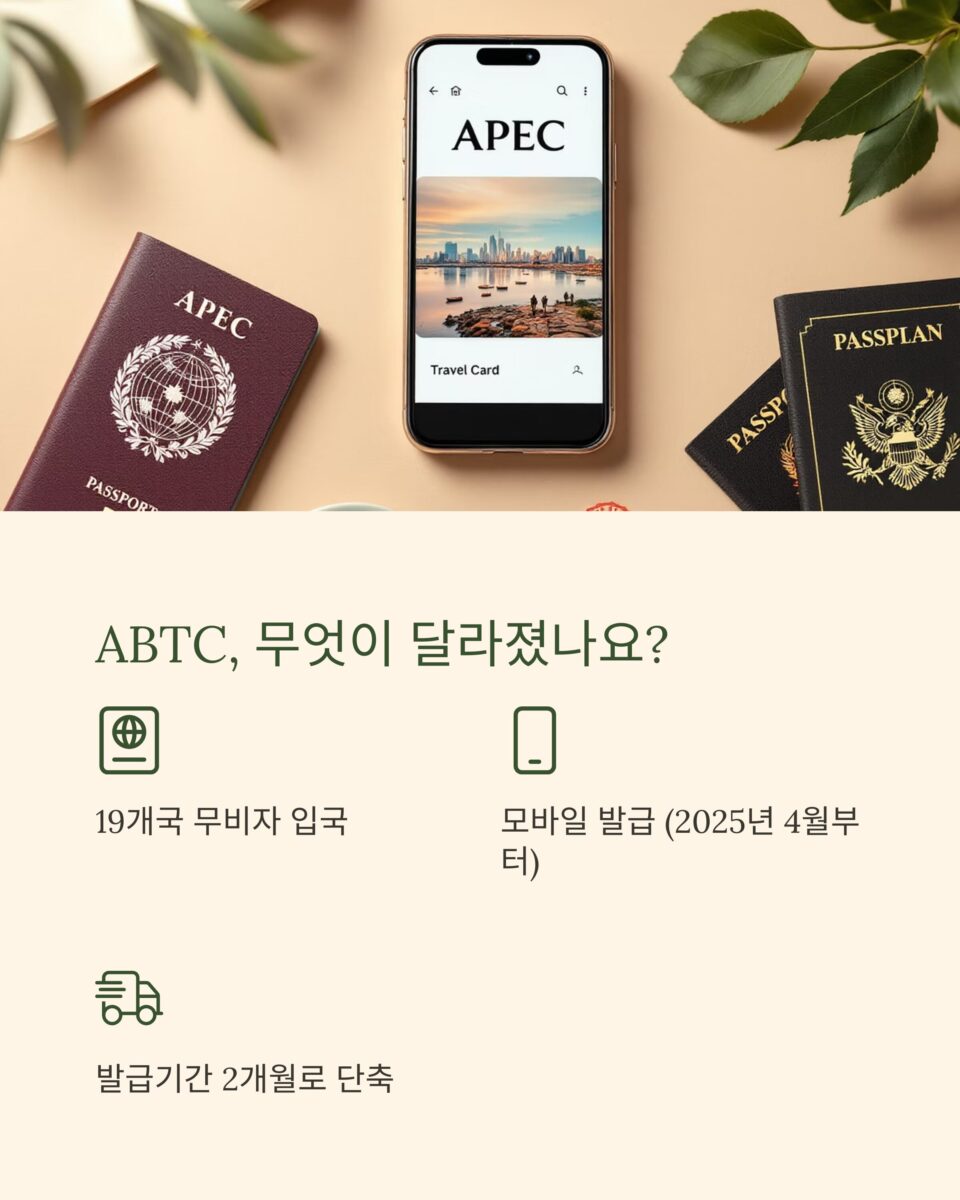 기업인 ABTC 모바일 카드
