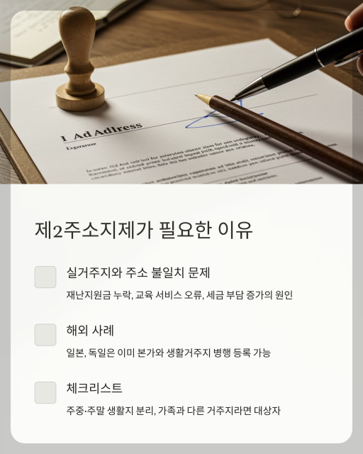 국민 제2주소지제