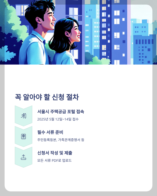 서울시 미리내집 신청