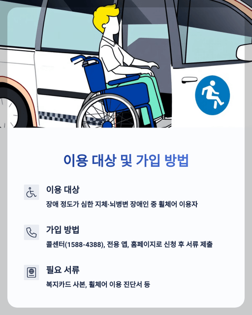 장애인 콜택시
